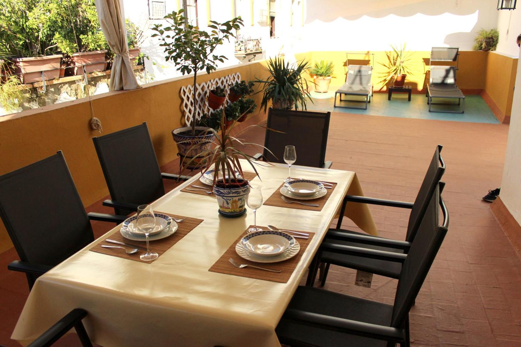 Duplex Acogedor Con Gran Terraza En Pleno Centro De Sevilla! Exterior photo